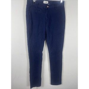 Taylor Stitch Mens 31 Blue Cotton Chino Pants Slim Fit 31x35